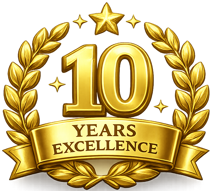 10+ Years